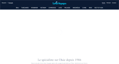 Desktop Screenshot of lotusvoyages.ch